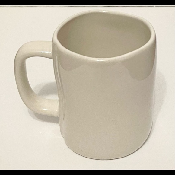 Rae Dunn BREAKFAST TEA Coffee Mug White Black LL by Magenta Farmhouse Pottery - Picture 2 of 12